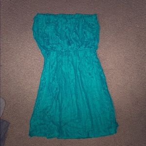 Strapless sundress